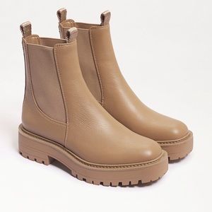 Sam Edelman Laguna Chelsea Boots in Lt Cedarwood Leather